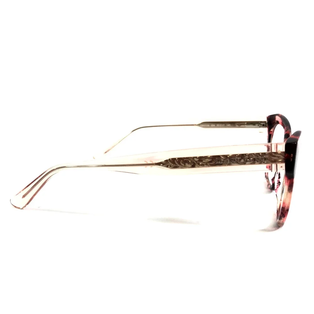 Marciano Eyeglasses Frames GM0339 054 Pink Havana Cat Eye Full Rim 50-17-140